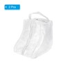 Unique Bargains Waterproof Portable Lightweight Shoe Bag for Travel 2 Pcs - 3 of 4