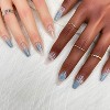 Vynxaria Blue Quick & Easy Wearable Nails for Instant Style Size M - 2 of 4