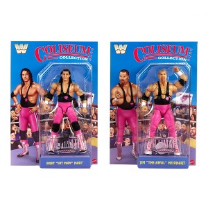 スポーツ WWE Hart Foundation Action Figure 2-Pack WWE Coliseum Collection Hart Foundation Action Figure 2-Pack