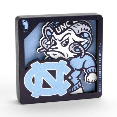 NCAA North Carolina Tar Heels 3D Logo Magnet