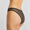 Journelle Women's Victoire Bikini in Black, Size Medium - 2 of 4
