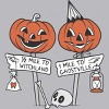 Men's Design By Humans Halloween Pathways By runcatrun Tank Top - 2 of 4