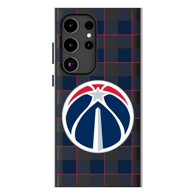 Keyscaper NBA Plaid MagSafe Compatible Cell Phone Case for Galaxy S24 Plus