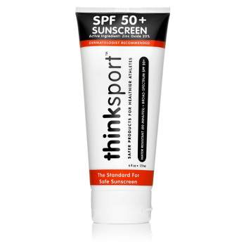 thinksport Mineral Sunscreen Water Resistant Lotion - SPF 50 - 6 fl oz