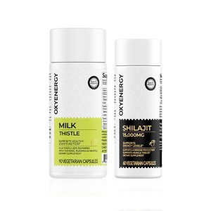 OXYENERGY Milk Thistle & Shilajit Bundle - 1 of 1