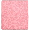 Juvale Checkbook Cover Wallet Credit Card Holder with RFID Blocking, Embossed Floral Design with Blessed Imprint for Women, PU Leather Pink - 4 of 4