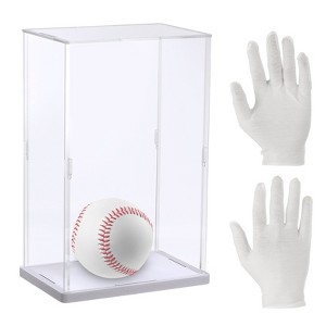 Unique Bargains Acrylic Dustproof Figure Doll Model Collectible Display Box - 1 of 4