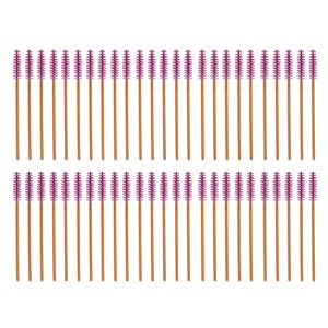 Unique Bargains Convenient Eyebrows Brushes 50 Pcs - 1 of 4