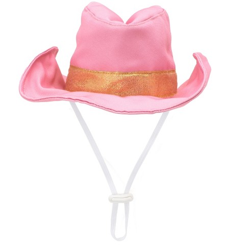 The Worthy Dog Cowboy Party Hat Pink S Target