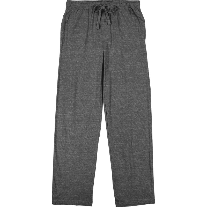 Men's 4pk Graphite Heather & Black Sleep Pajama Pants, 2 of 6