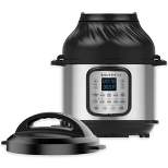 Instant Pot 6qt Crisp Pressure Cooker Air Fryer - Silver