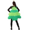 HalloweenCostumes.com One Size Fits Most   Adult Green Christmas Tree Costume, Red/Green/Green - image 3 of 4