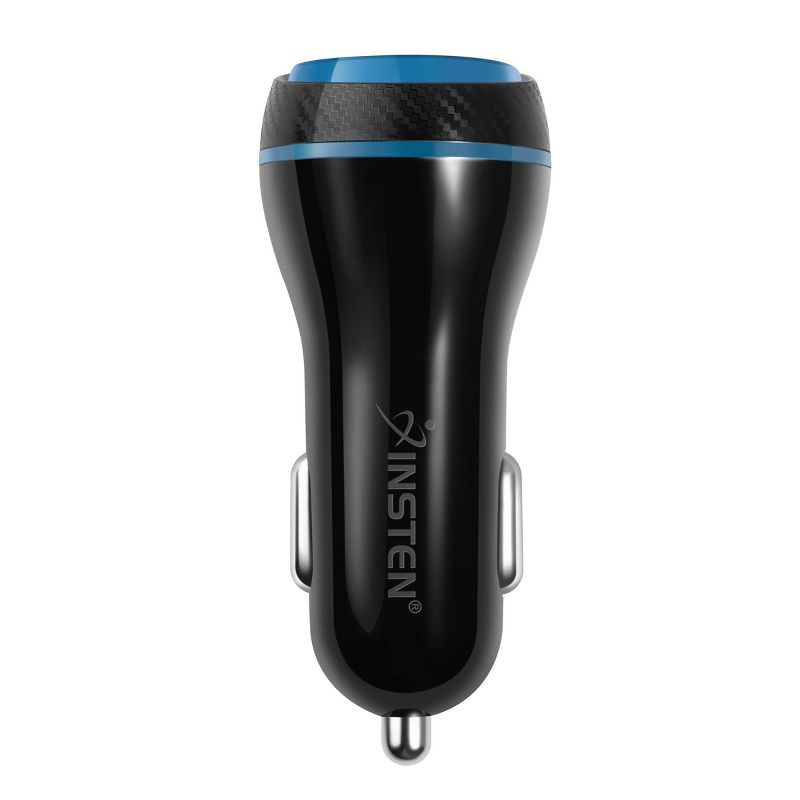 Insten 36W 2-Port USB QC 3.0 Fast Charging Car Charger Compatible With iPhone Android Cell Phone Universal, 5 of 7