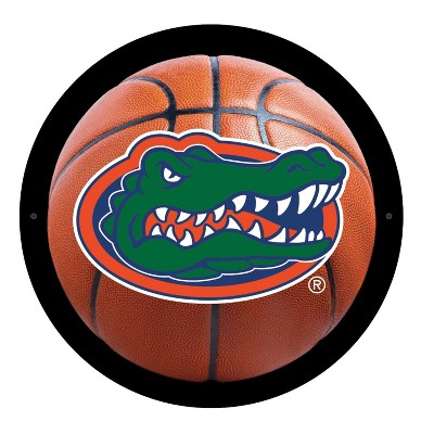 Evergreen Ultra-Thin Edgelight LED Wall Decor, Basketball, University of Florida- 15 x 15 Inches Made In USA