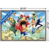 Trends International One Piece: Fishman Island - Crew East Blue Framed Wall Poster Prints - 3 of 4