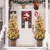 Christmas Tree 4.5FT Pre-Lit Artificial Xmas Tree, Easy Fold Storage, for Indoor Outdoor Decor - 2 of 4