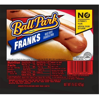 Ball Park Franks - 15oz/8ct