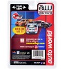 1966 Ford GT40 RHD #1 Light Blue with Stripes Limited Edition to 6000 pieces Worldwide 1/64 Diecast Model Car by Auto World - 2 of 3