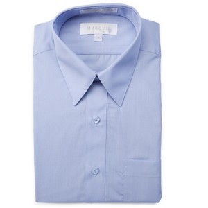 Marquis Boy's Long Sleeve Button Down Regular Fit Dress Shirt - 1 of 3