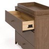 Storkcraft Casablanca 3-Drawer Dresser with Removable Topper - 4 of 4