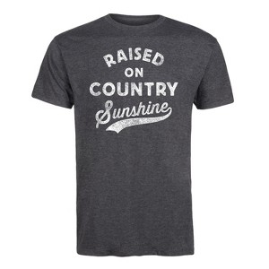 Men's - Country Casuals - Raised On Country Sunshine Short Sleeve Graphic T-Shirt - 1 of 4