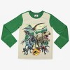 Jurassic World Little/Big Boys' 2-Piece Micro Fleece Pajama Set - 2 of 4