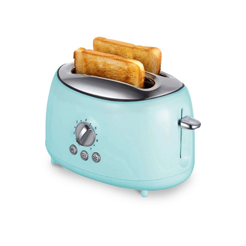 Brentwood Cool Touch 2-Slice Extra Wide Slot Retro Toaster, 3 of 5