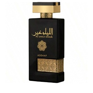 Lattafa Asdaaf Al Laila Ghair By Lattafa Eau De Parfum Spray (Unisex) 3.4 Oz For Men - 1 of 4