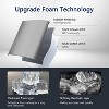 ZAFRO Ice Maker Countertop, Portable Ice Machine with Self-Cleaning, 26.5lbs/24Hrs, 9 Bullet Ice Cubes in 6 Mins, Ice Basket and Scoop, Grey - 3 of 4