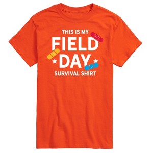 Men's - Instant Message - Field Day Survival Shirt Short Sleeve Graphic T-Shirt - 1 of 4