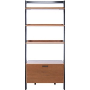 Vlad 3 Shelf 1 Door Etagere - ETG9405 - Safavieh - 1 of 4