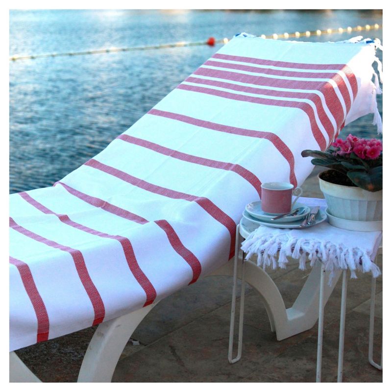 Herringbone Pestemal Beach Towels - Linum Home Textiles&#174;, 4 of 5