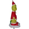 Grinch Christmas Airblown Inflatable and Max w/Presents Scene Dr. Seuss , 6 ft Tall, Multi - 3 of 4