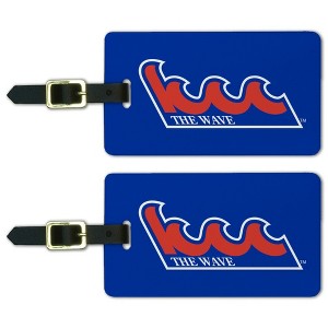 Kingsborough Community College Primary Logo Luggage ID Tags Suitcase CarryOn Cards  Set of 2 - 1 of 4
