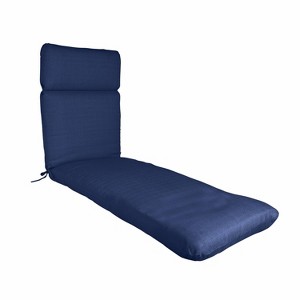 Home Fashions International Outdoor One Piece Chaise Lounge Cushion - 1 of 1