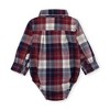 Hope & Henry Layette Baby Long Sleeve Button Down Bodysuit, Infant, 0-3 Months - image 3 of 4