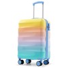 MOEPISY Luggage Set 3 Piece - Hardshell Suitcases with Spinner Wheels and TSA Lock, Lightweight Durable PC+ABS - 3 of 4