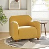 Klaudius 35" Wide Boucle Upholstered Armchair | HULALA HOME - 3 of 4