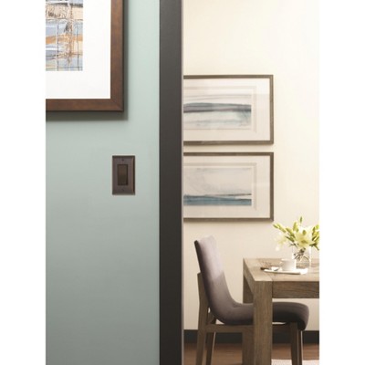 Oil-Rubbed Bronze 1-Gang Rocker Wall Plate