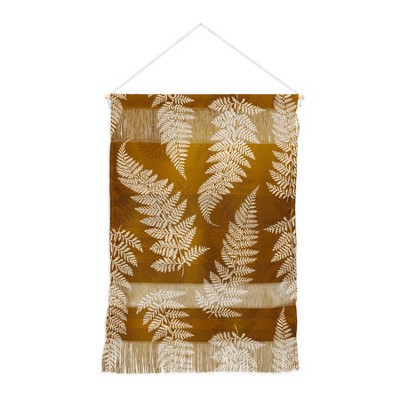 Avenie Countryside Garden Ferns Fiber Wall Hanging - Society6