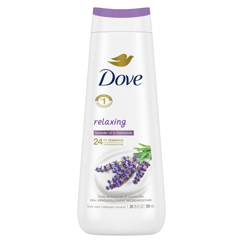 Dove Relaxing Body Wash - Lavender &#38; Chamomile - 20 fl oz, 3 of 12
