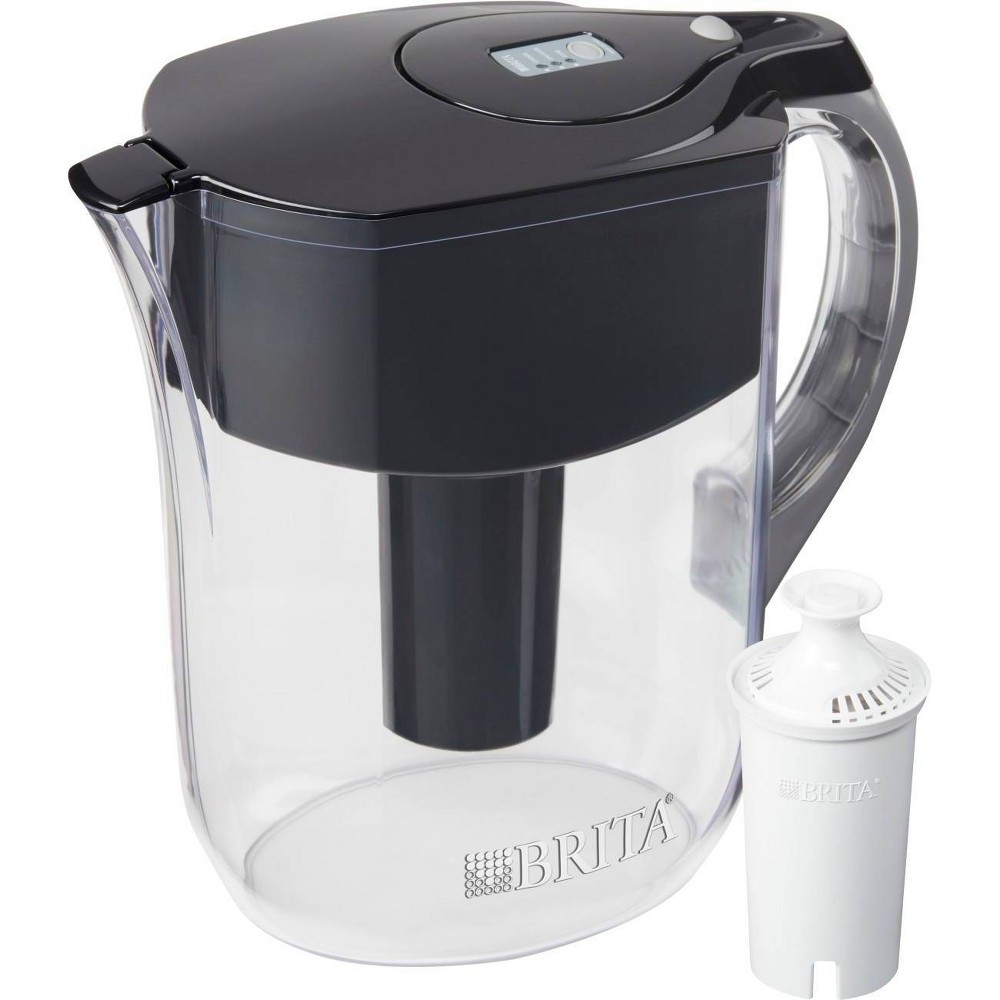 UPC 060258360585 product image for Brita Water Filter 10-Cup Grand Water Pitcher Dispenser - Black | upcitemdb.com