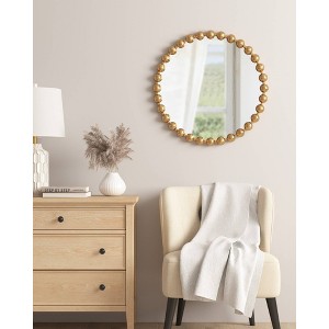 Round Marlowe Decorative Wall Mirror - Madison Park - 1 of 4