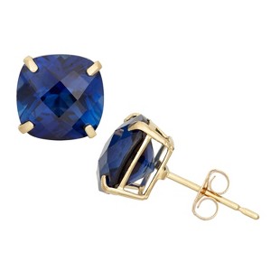 Designs By Gioelli 10K Gold Gemstone Stud Earrings - 1 of 2