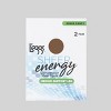 L'eggs Sheer Energy Women's 2pk Pantyhose - Suntan Q+ : Target