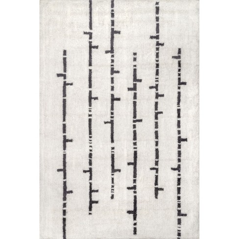 Nuloom Avril Machine Washable Stripe Wool Indoor Area Rug - image 1 of 4