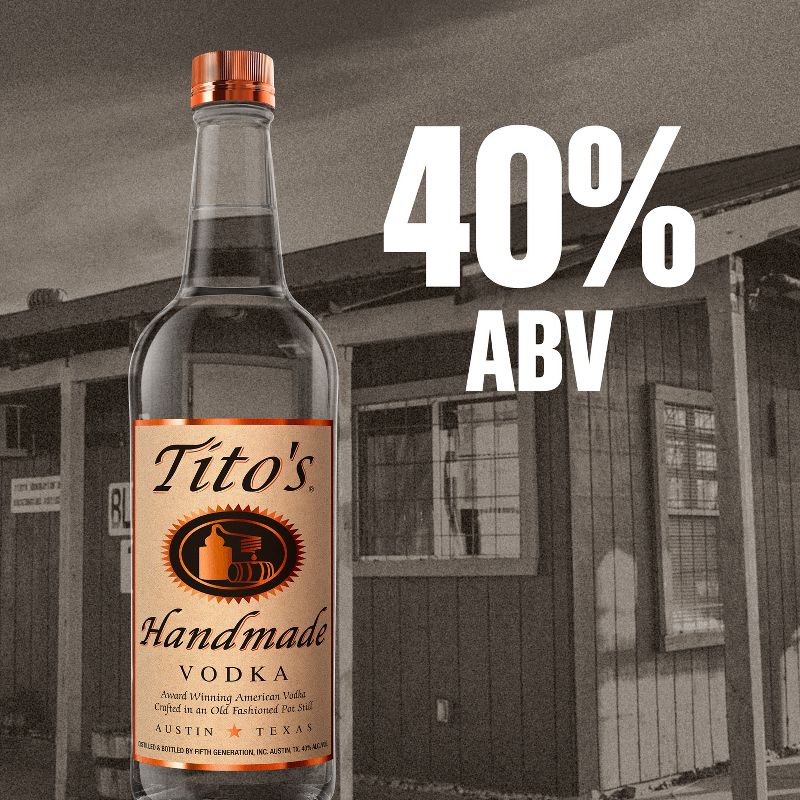 Tito&#39;s Handmade Vodka - 12pk/50ml Bottles, 5 of 8
