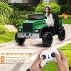 24V Kids Ride-on Truck Car with Remote Control Electric UTV Vehicle with Dump Bed, 3 Speeds, 2 Seats Best Gift for Boys Girls - 2 of 4
