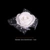 Unique Bargains Mini DIY Craft Decoration Artificial Rose Flower Head 72 Pcs White - 2 of 4