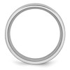 Black Bow Jewelry 7mm Cobalt Satin Flat Standard Fit Band - 2 of 4
